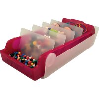 helit Boîte à fiches éducatives the beebox A7, framboise