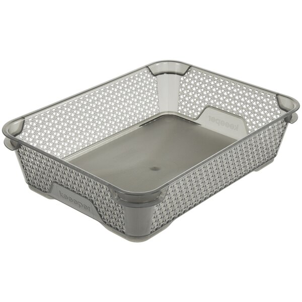 keeeper Corbeille de rangement mirko, A5, transparent