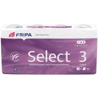 Fripa Toilettenpapier Select, 3-lagig, hochweiss