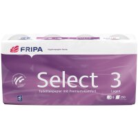 Fripa Toilettenpapier Select, 3-lagig, hochweiss