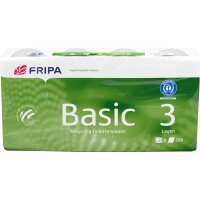 Fripa Papier toilette Basic, 2 couches, blanc