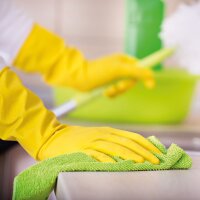 HYGOSTAR Latex-Universal-Handschuh Bettina, L, gelb