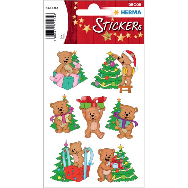 HERMA Sticker de Noël DECOR Forêt à Noël