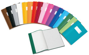 HERMA Protège-cahier, A5, en PP, rouge opaque
