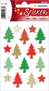 HERMA Sticker de Noël DECOR Bonhommes de neige