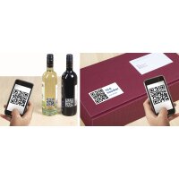 HERMA Etiquette code QR, 40 x 40 mm, carré