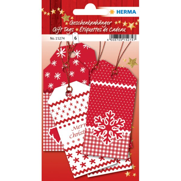HERMA Etiquette pour cadeau de Noël Merry Christmas