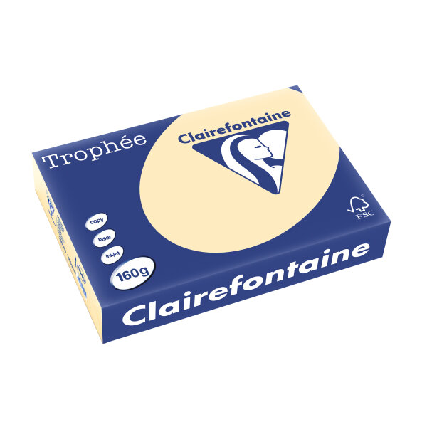 Clairefontaine Multifunktionspapier Trophée, A4, chamois