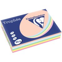 Clairefontaine Papier universel Trophée, A4, assorti intense
