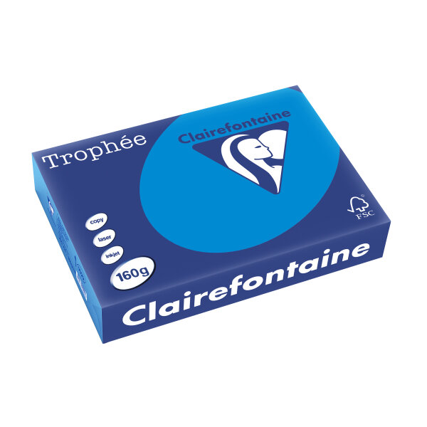 Clairefontaine Papier universel Trophée A4, bleu turquoise