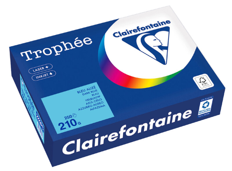 Clairefontaine Papier universel Troph&eacute;e, A4, rose fuchsia