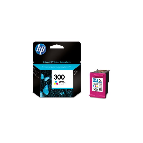 HP Tintenpatrone 300 color CC643EE DeskJet D2560 165 Seiten