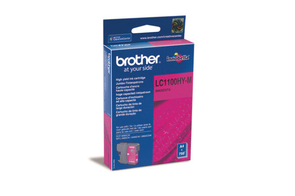 BROTHER Tintenpatrone HY magenta LC-1100HYM MFC-6490CW 750 Seiten
