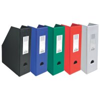 EXACOMPTA Porte-revues, A4, carton, 70 mm, noir