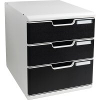 EXACOMPTA Schubladenbox MODULO A4, 5 Schübe, harlekin