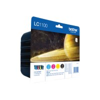 BROTHER Valuepack Tinte CMYBK LC-1100VALBP MFC-6490CW...