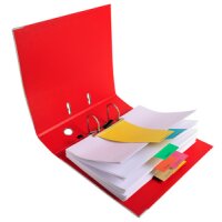 EXACOMPTA Fiches intercalaires trapézoïdales, carton, jaune