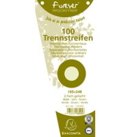 EXACOMPTA Fiches intercalaires trapézoïdales, carton, jaune