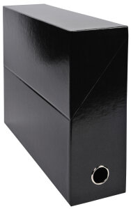 EXACOMPTA Boîte transfert Iderama, 90 mm, noir