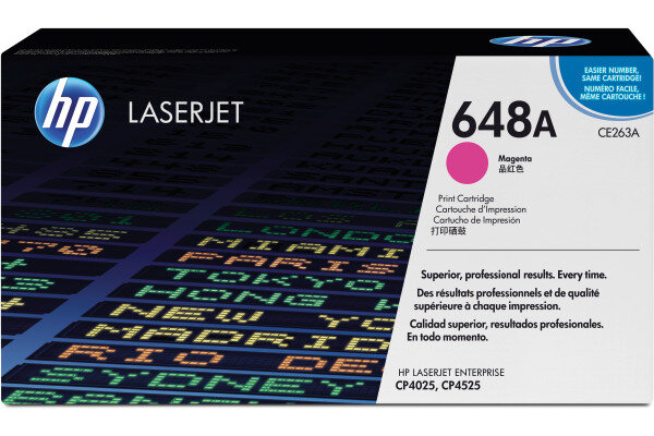 HP Cartouche toner 648A magenta CE263A Color LJ CP4025 11000 pages