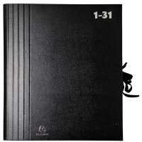 EXACOMPTA Vorordner A-Z, für DIN A4, schwarz