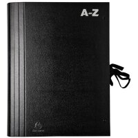 EXACOMPTA Vorordner A-Z, für DIN A4, schwarz