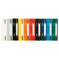 EXACOMPTA Relieur à lamelle Fixe-dossier, PP, blanc