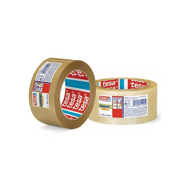 tesa tesapack Ruban adh&eacute;sif 4124, PVC, 38 mm x 66 m