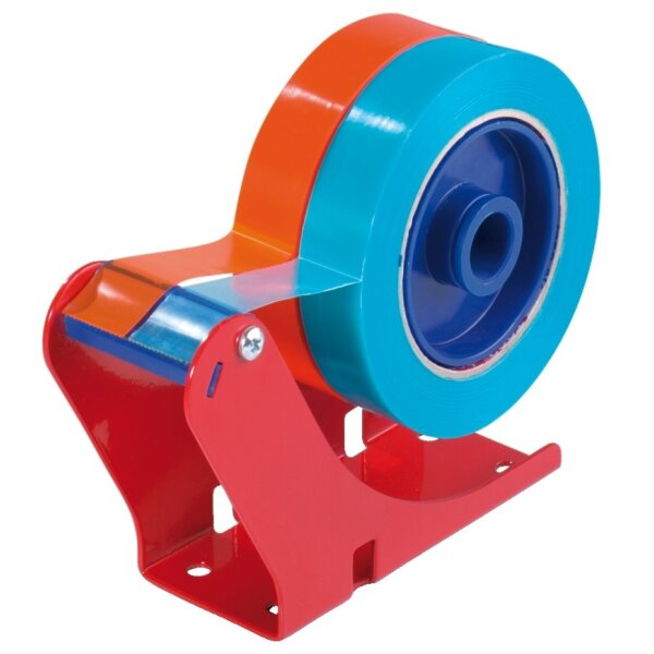 tesa Tischabroller 6012, Stahlgehäuse, Farbe: rot