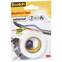 Scotch Ruban isolant universel, 15 mm x 10 mm, noir