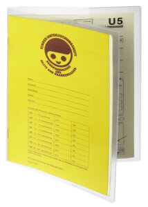 DURABLE Pochette de protection, en PP, A5, transparent
