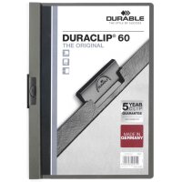 DURABLE Klemmhefter DURACLIP ORIGINAL 60, DIN A4, schwarz