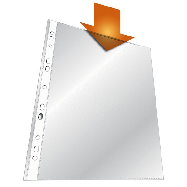 DURABLE STANDARD Prospekth&uuml;lle, DIN A4, PP, transparent