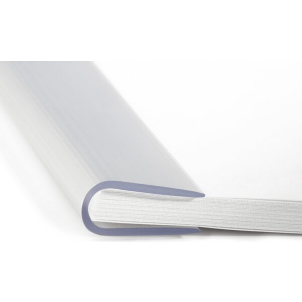 DURABLE Peigne à relier, A5, épaisseur: 6-9 mm,transparent