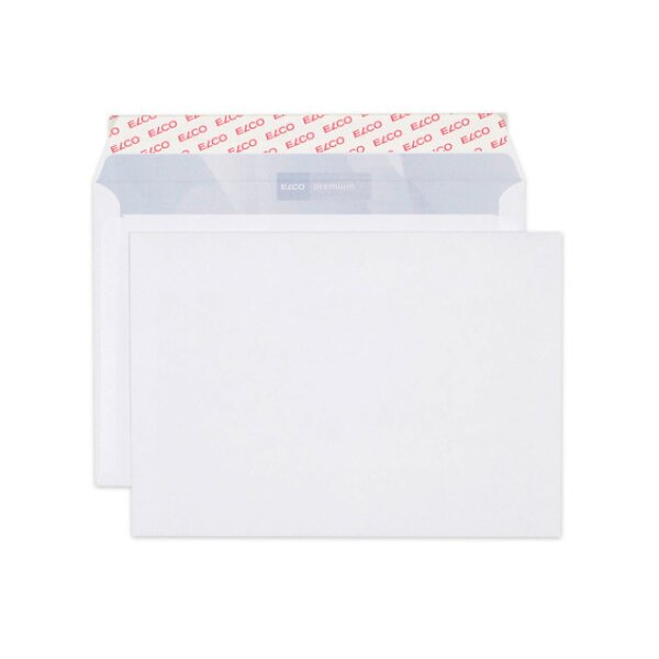 ELCO Enveloppe Premium s/fenêtre C5 32882 80g, blanc 500 pcs.