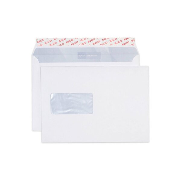 ELCO Couvert Off. Fenster links .C5 74537.12 100g, weiss 100 St&uuml;ck