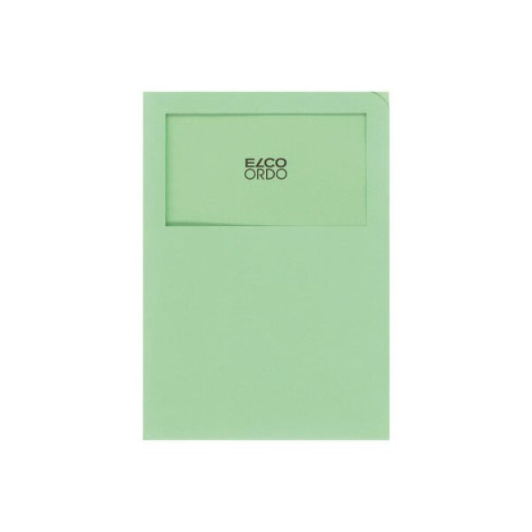 ELCO Dossier dorgan. Ordo A4 29469.61 s. lignes, vert 100 pi&egrave;ces