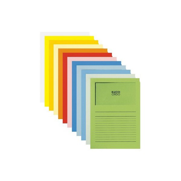 ELCO Organisationsmappe Ordo A4 29489.10 classico, weiss 100 Stück