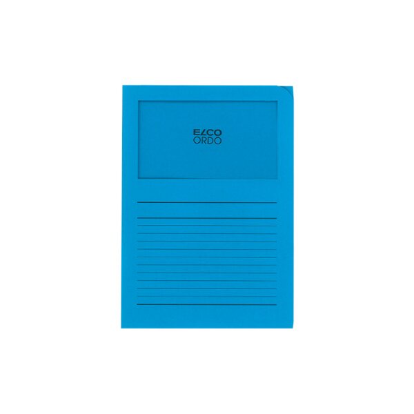 ELCO Organisationsmappe Ordo A4 29489.32 classico, int.blau 100 St&uuml;ck