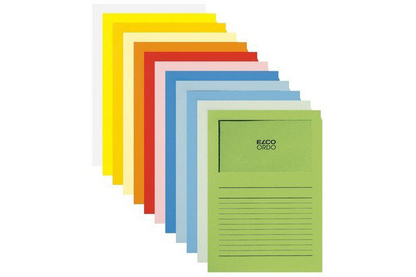 ELCO Organisationsmappe Ordo A4 29489.92 classico, rot 100 St&uuml;ck
