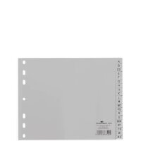DURABLE Kunststoff-Register, A-Z, A4 halbe Höhe,...