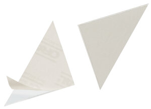 DURABLE Pochette triangulaire autocollante CORNERFIX