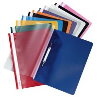 herlitz Chemise à lamelle, A4, en film PP, violet