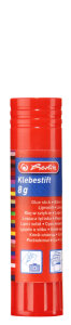 herlitz Bâton de colle, 21 g, sans solvant, incolore