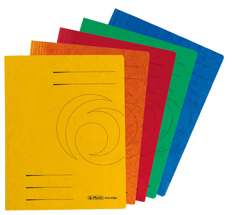 herlitz Schnellhefter easyorga, A4, Karton, farbig