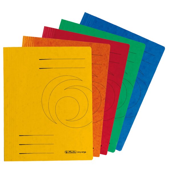 herlitz Schnellhefter easyorga, A4, Karton, farbig