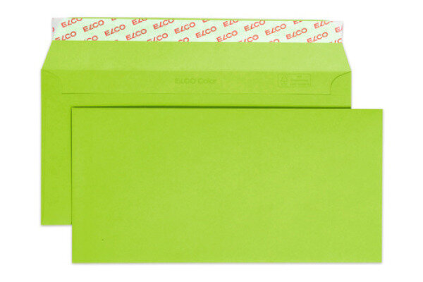 ELCO Enveloppe Color s/fen&ecirc;tre C5/6 18833.62 100g, vert 250 pcs.