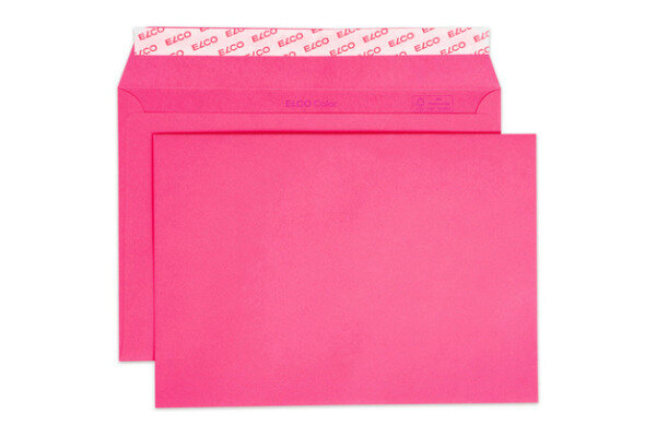 ELCO Enveloppe Color s/fen&ecirc;tre C5 24085.52 120g, rouge 250 pcs.