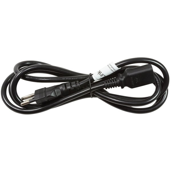 LogiLink Schweizer Stromkabel, 1,8 m, schwarz