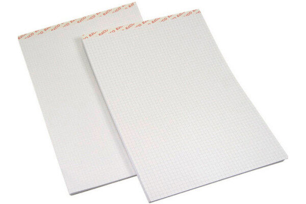 ELCO Bloc-notes quadrill&eacute; 4mm A5 73422.17 blanc, 70g 100 flls.